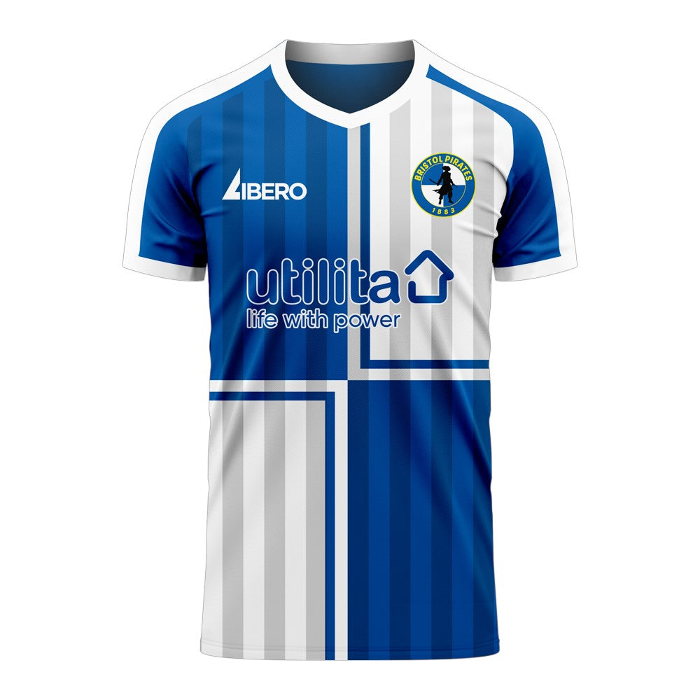 Bristol Rovers 2023-2024 Home Concept Football Kit (Libero)_0