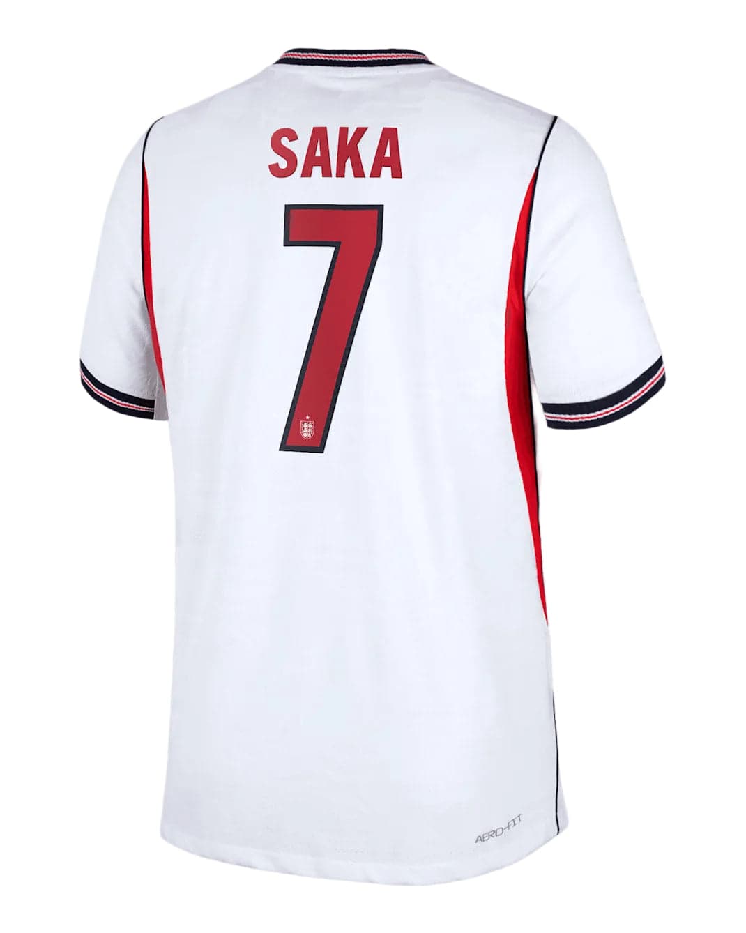 England 2026 SAKA #7 Home Jersey styled preview