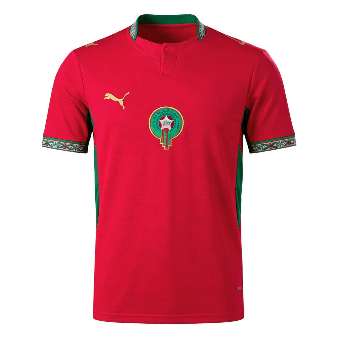 Morocco 2026 Home Jersey styled preview