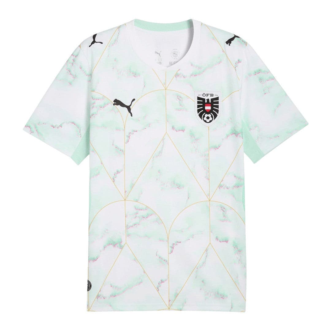 Austria 2026 Away Jersey styled preview