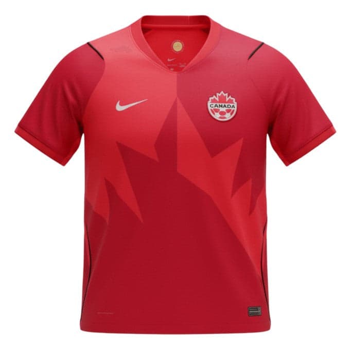 Canada 2026 Home Player Jersey styled preview