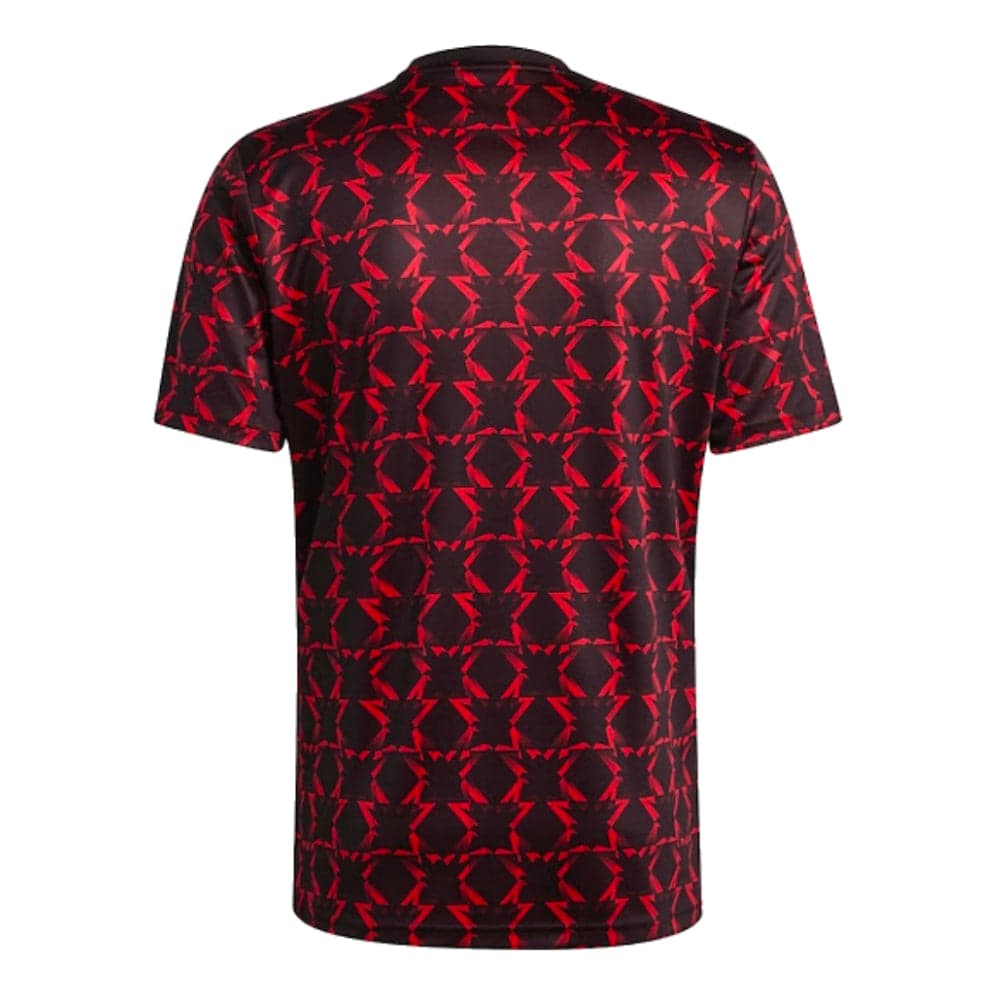 2024-2025 Man Utd Pre-Match Shirt (Black) styled preview