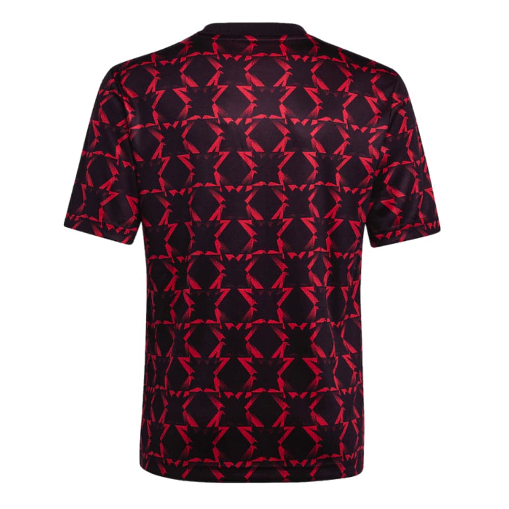 2024-2025 Man Utd Pre-Match Shirt (Black) - Kids styled preview