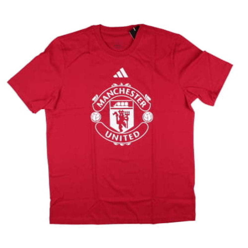 2024-2025 Man Utd DNA Graphic Tee (Red)