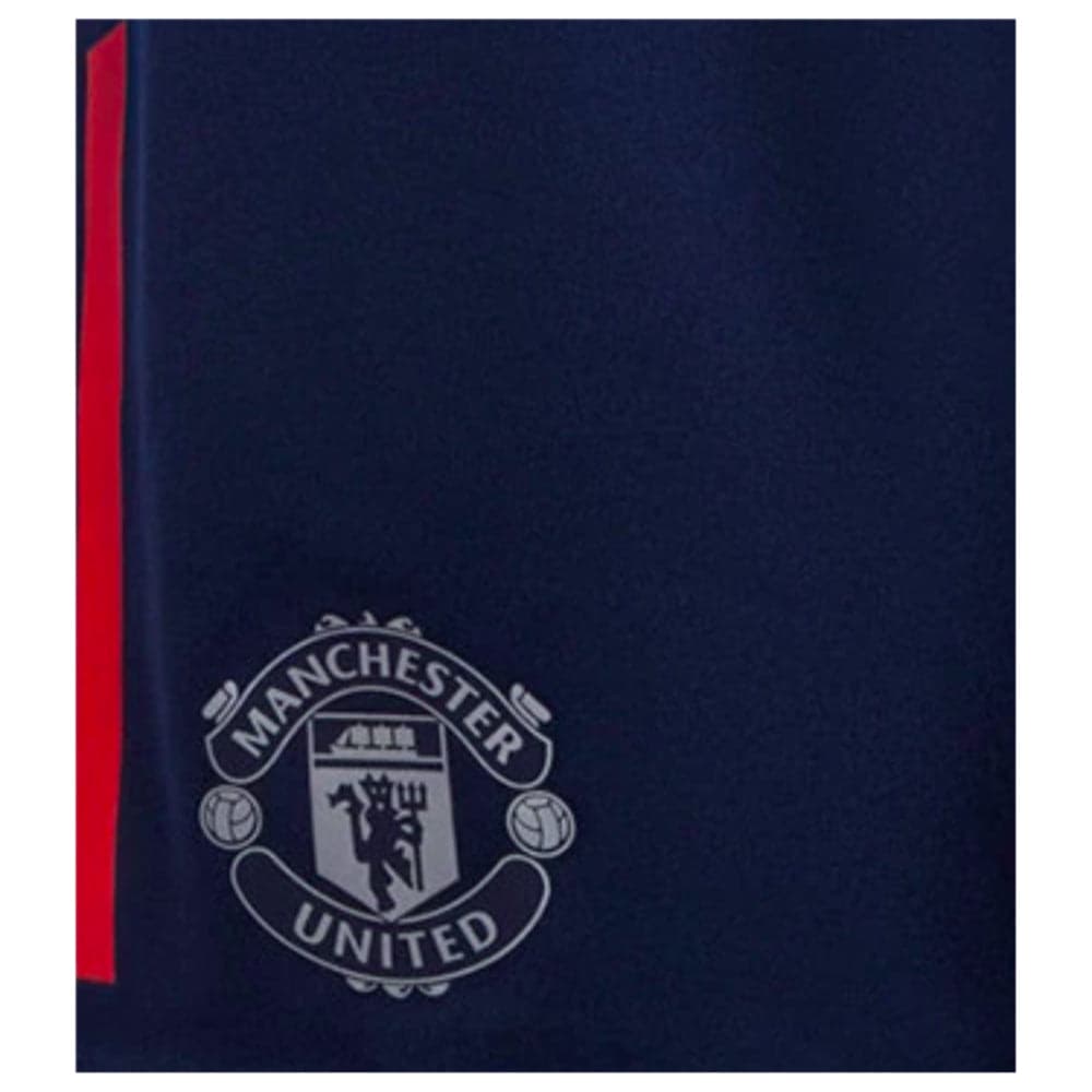 2024-2025 Man Utd Downtime Shorts (Night Indigo) styled preview