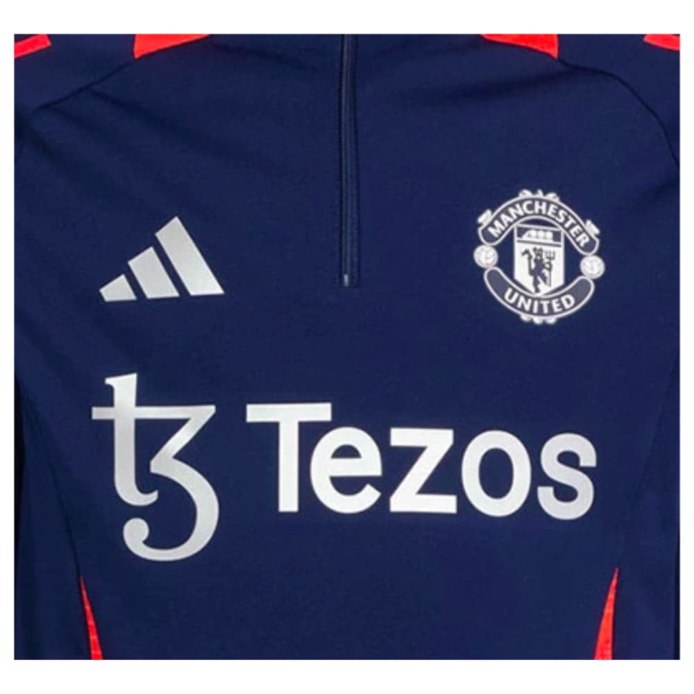2024-2025 Man Utd Training Top (Night Indigo) - Kids styled preview
